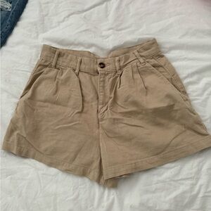free people khaki shorts